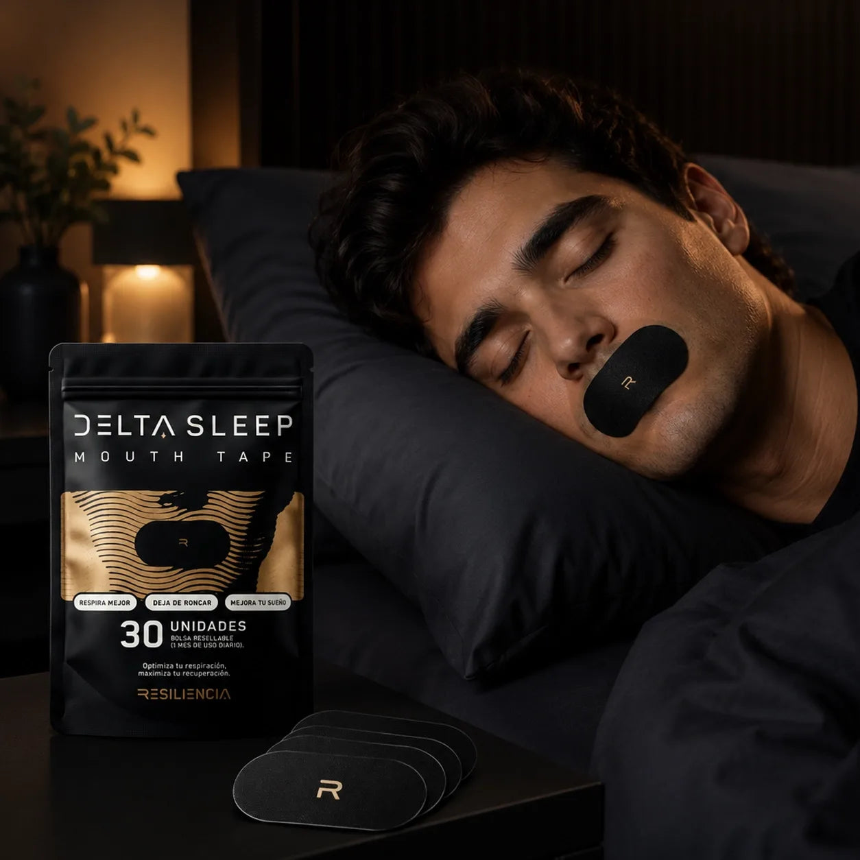 Max Air™ Mouth Tape (Tiras Bucales para un Descanso Profundo)